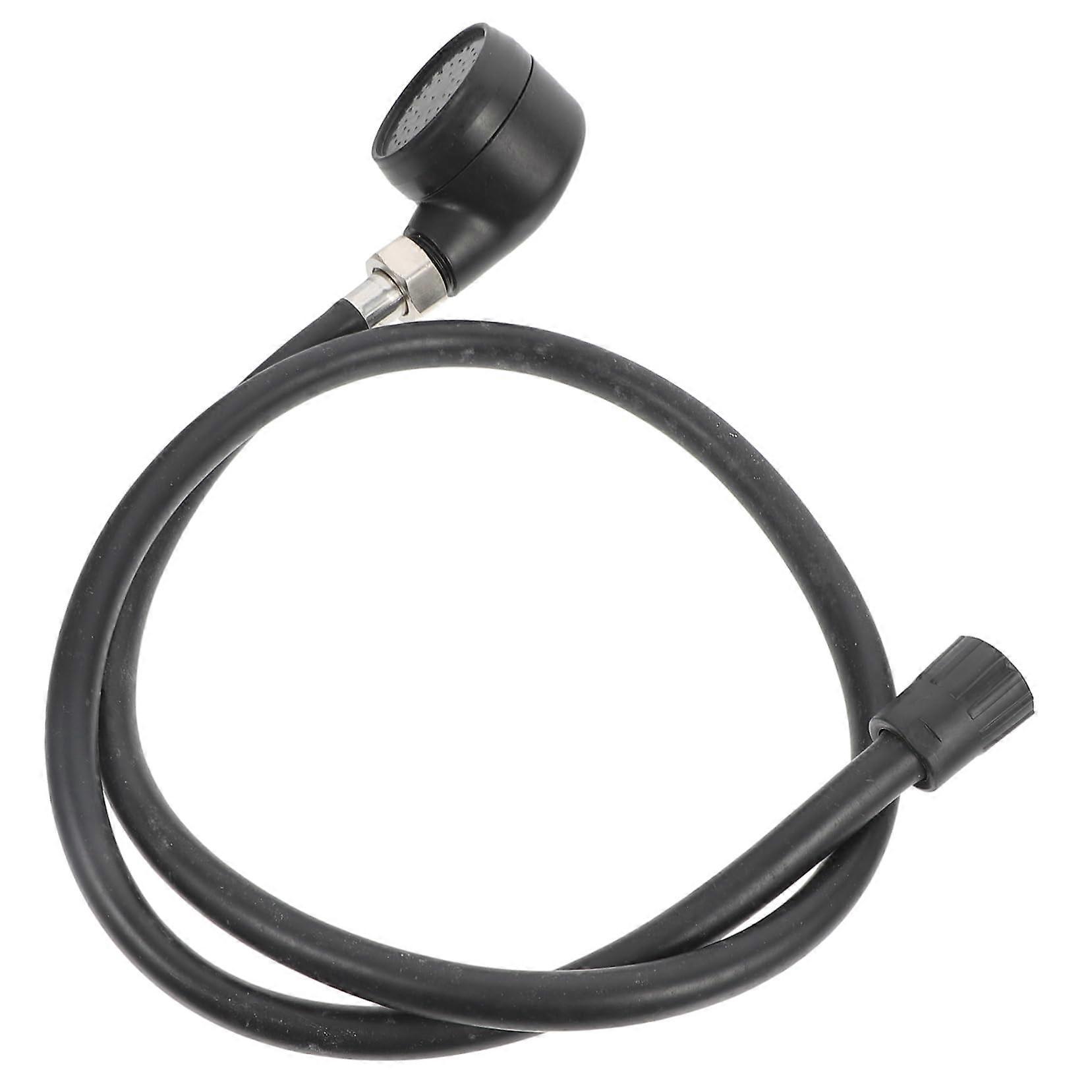 Shower Head Plasur Black Plastic Bath Aid Diffuser - Hairdressing Sprayer, Pressurized Sprayer, Bidet Diffuser