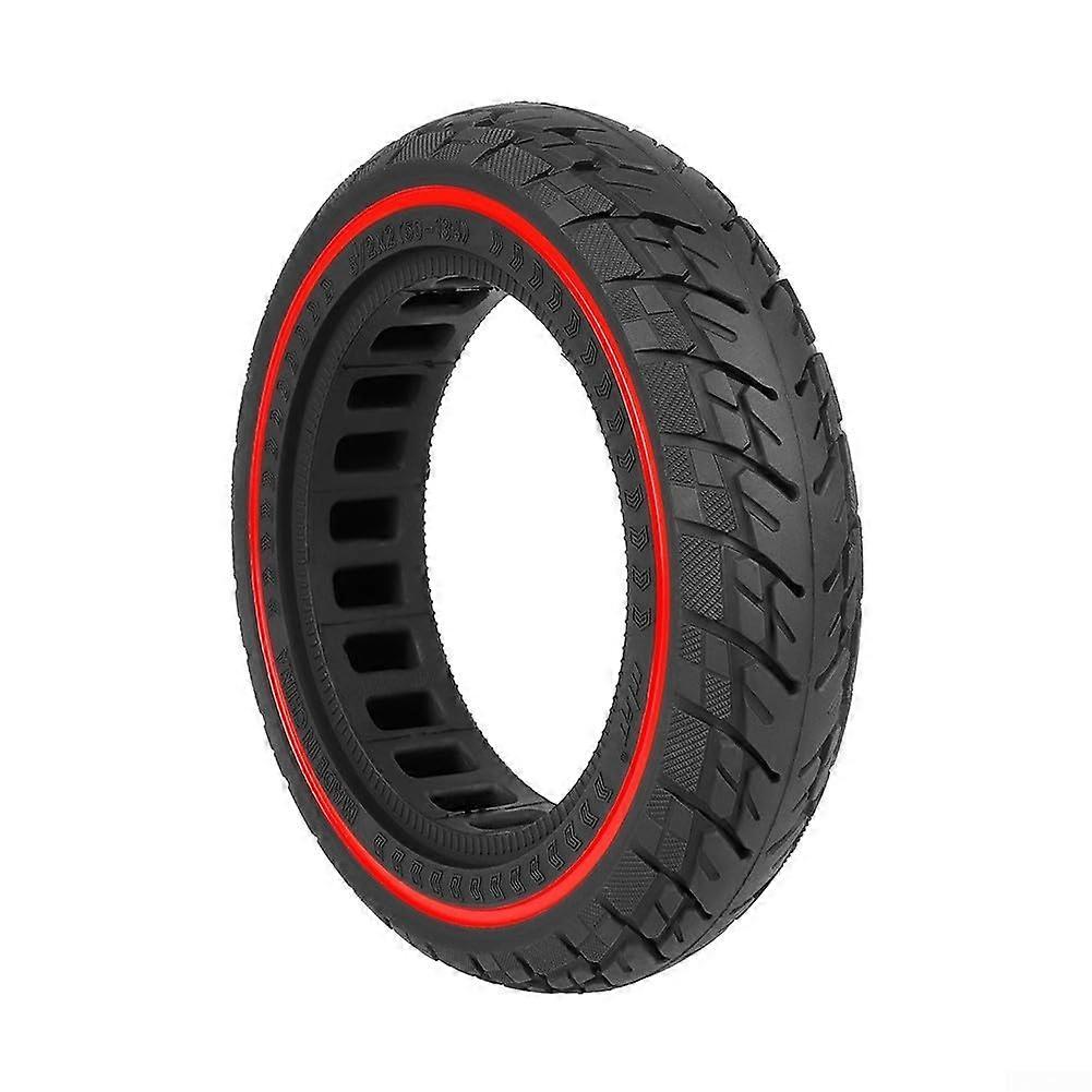 8.5 x 2 Red Line Solid Off-Road Tyres for Zero 9 and Light 2 Electric Scooters, Durable and All-Terrain