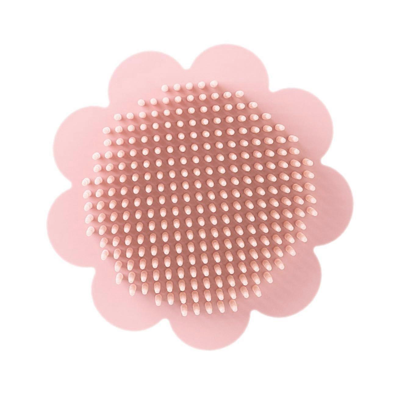 Shower Brush for Newborns Soft Silicone Bath Brush Gentle Scalp Massager for Baby with Random Colors