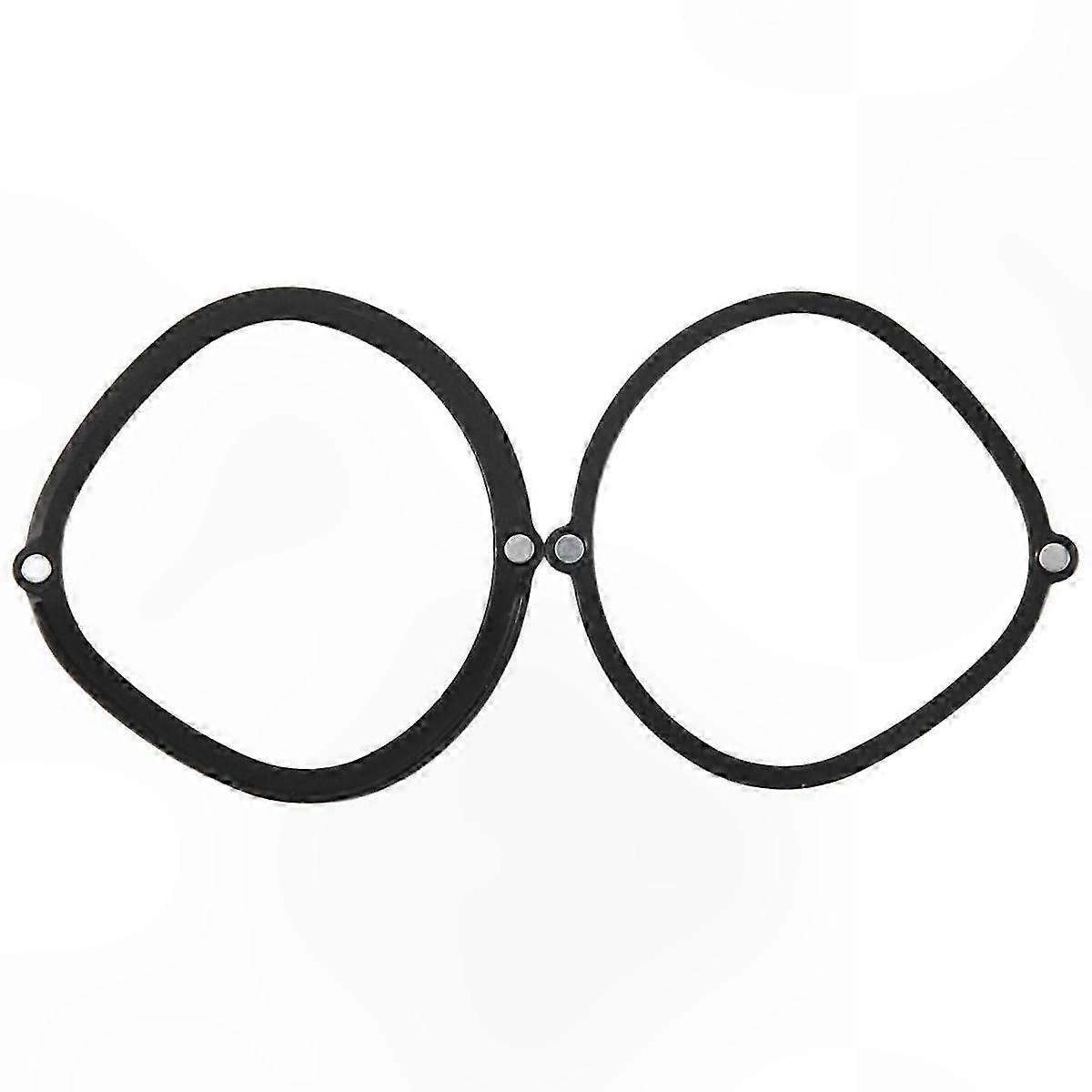 VR Magnetic Eyewear Frame with Quick-Release Lens Clip and Protective Design (Lens Not Included)