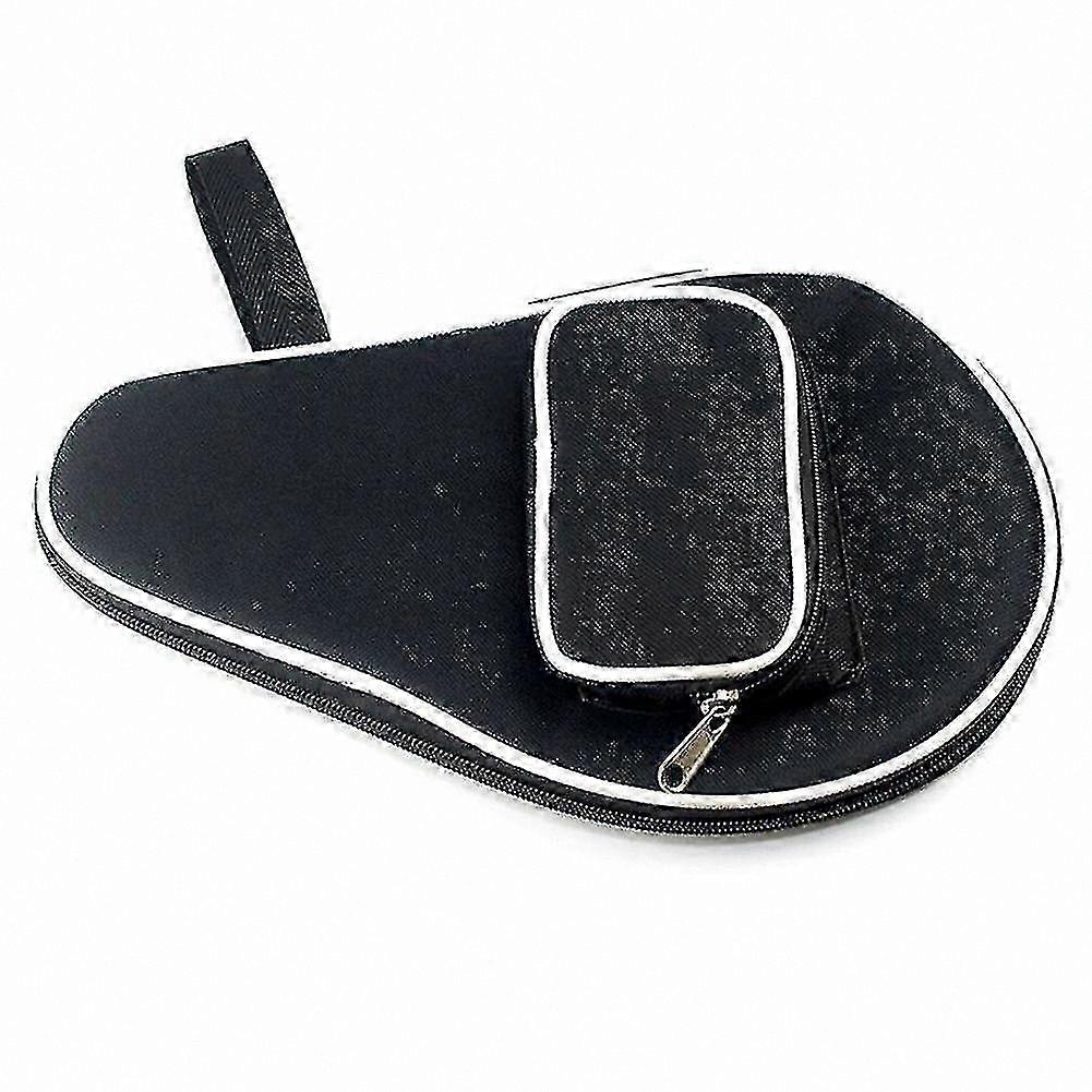 2023 Advanced Table Tennis Paddle Bag with Durable Fabric and Ball Storage - Blue