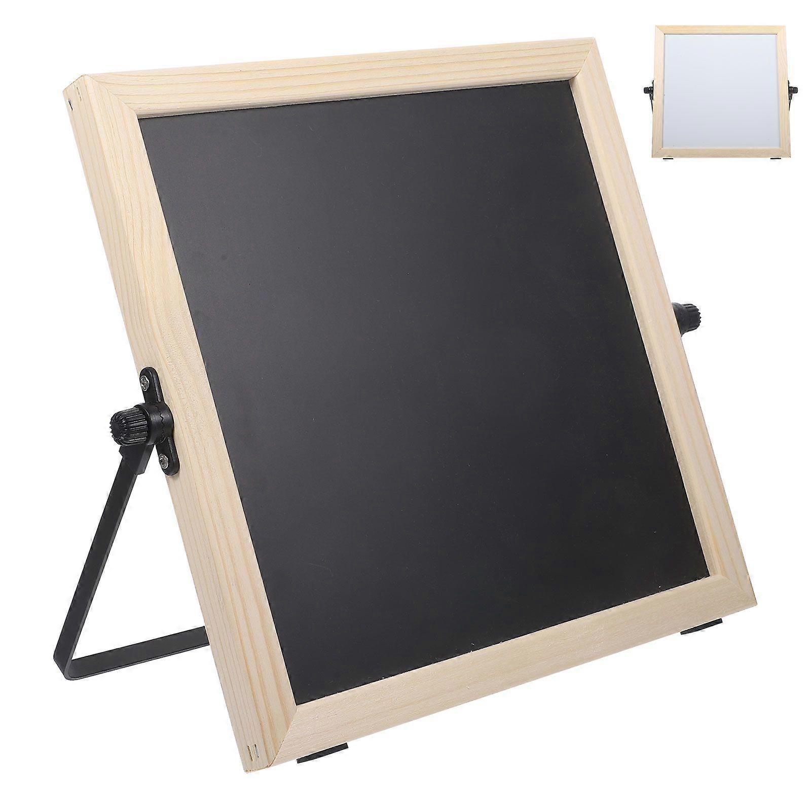 Schreibtisch-Whiteboard Tragbares Whiteboard Doppelseitiges Whiteboard mit Ständer löschbare Tafel