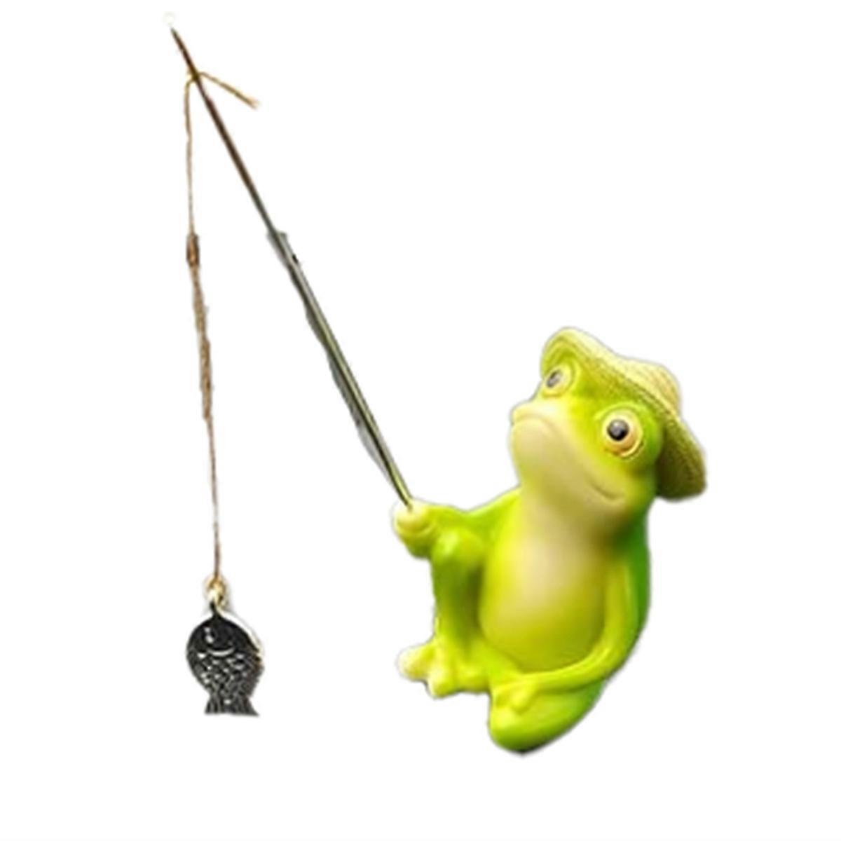 Cute Fishing Car Ornaments for Dashboard,Fun Car Decoration