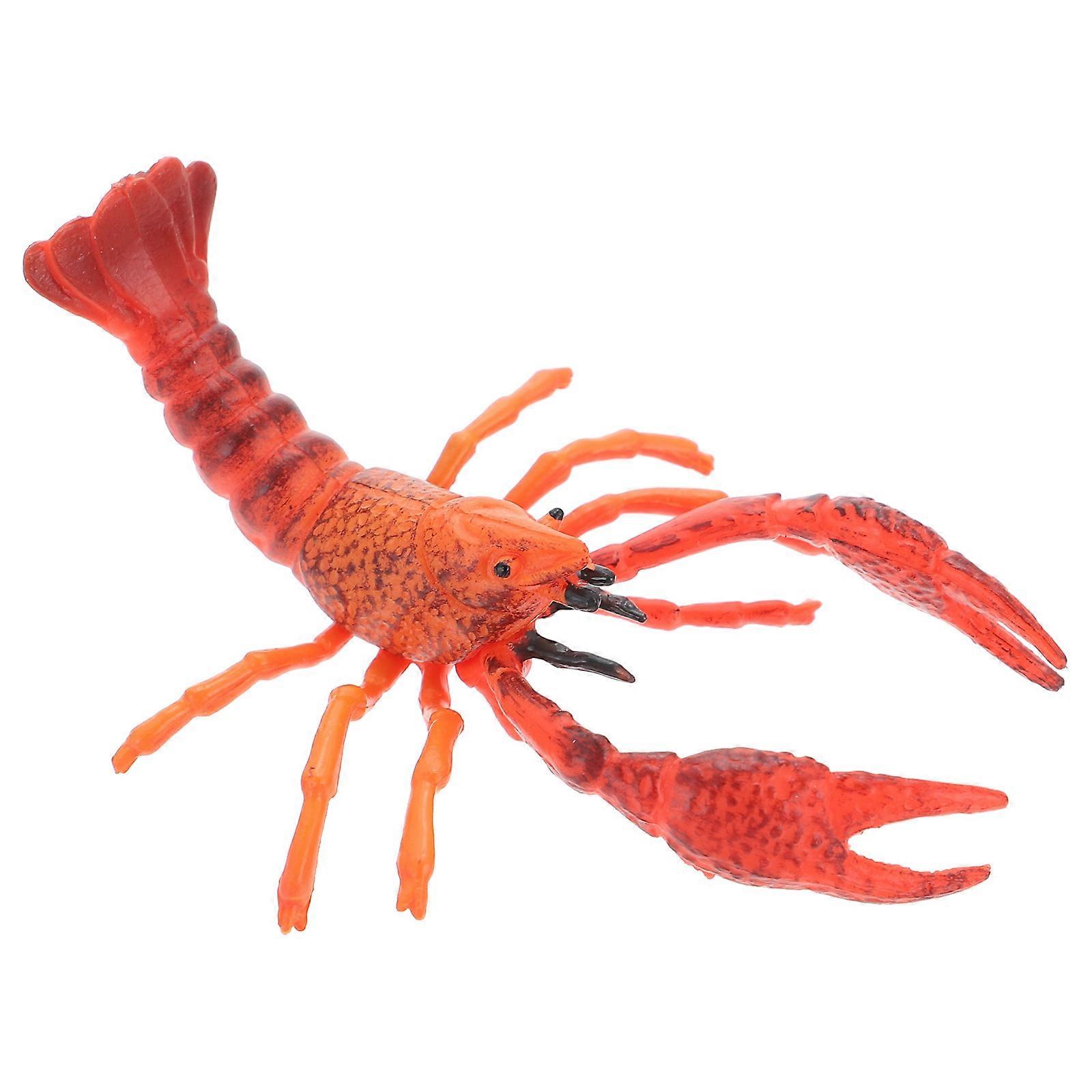 Lobster Model Realistic Decor For Childrens Educational Play Unique Design For Photo Props And Home Decoration