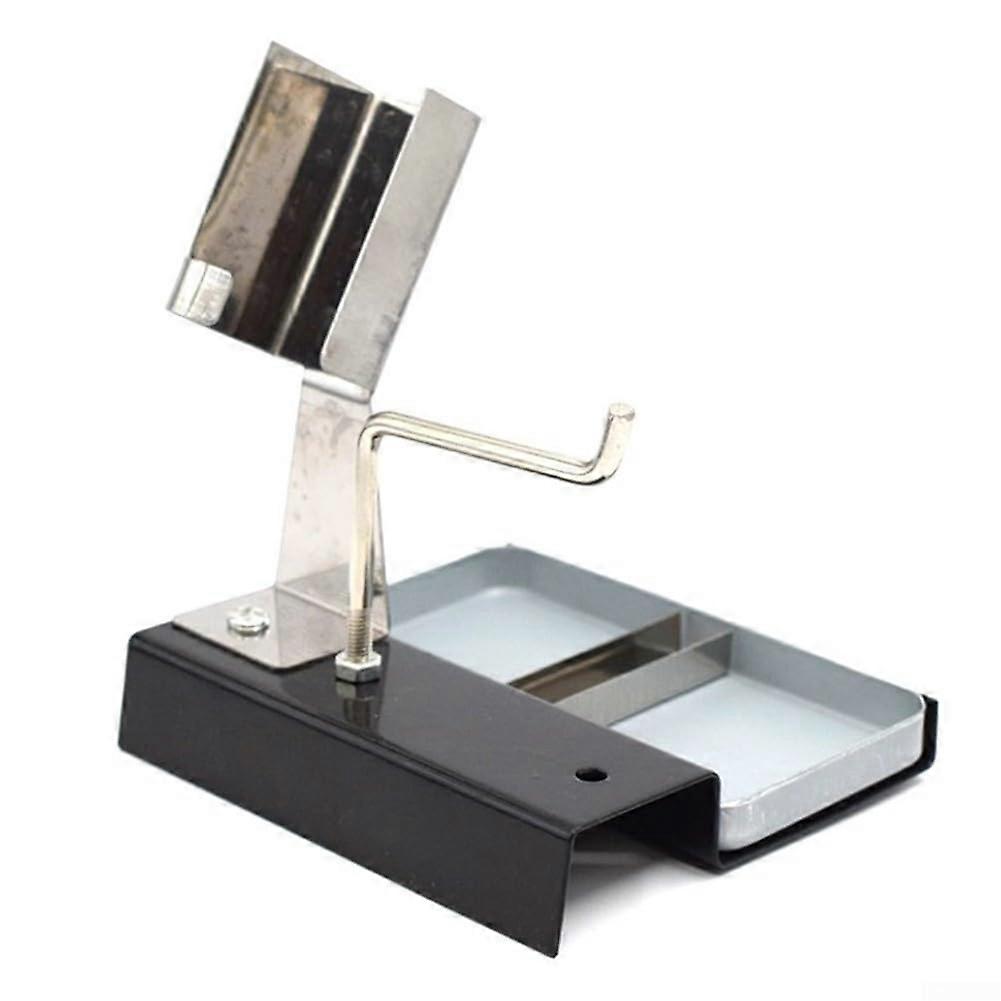 Soldering Iron Base with Durable Metal Frame, Heat Resistant Design for Safe, Reliable Performance