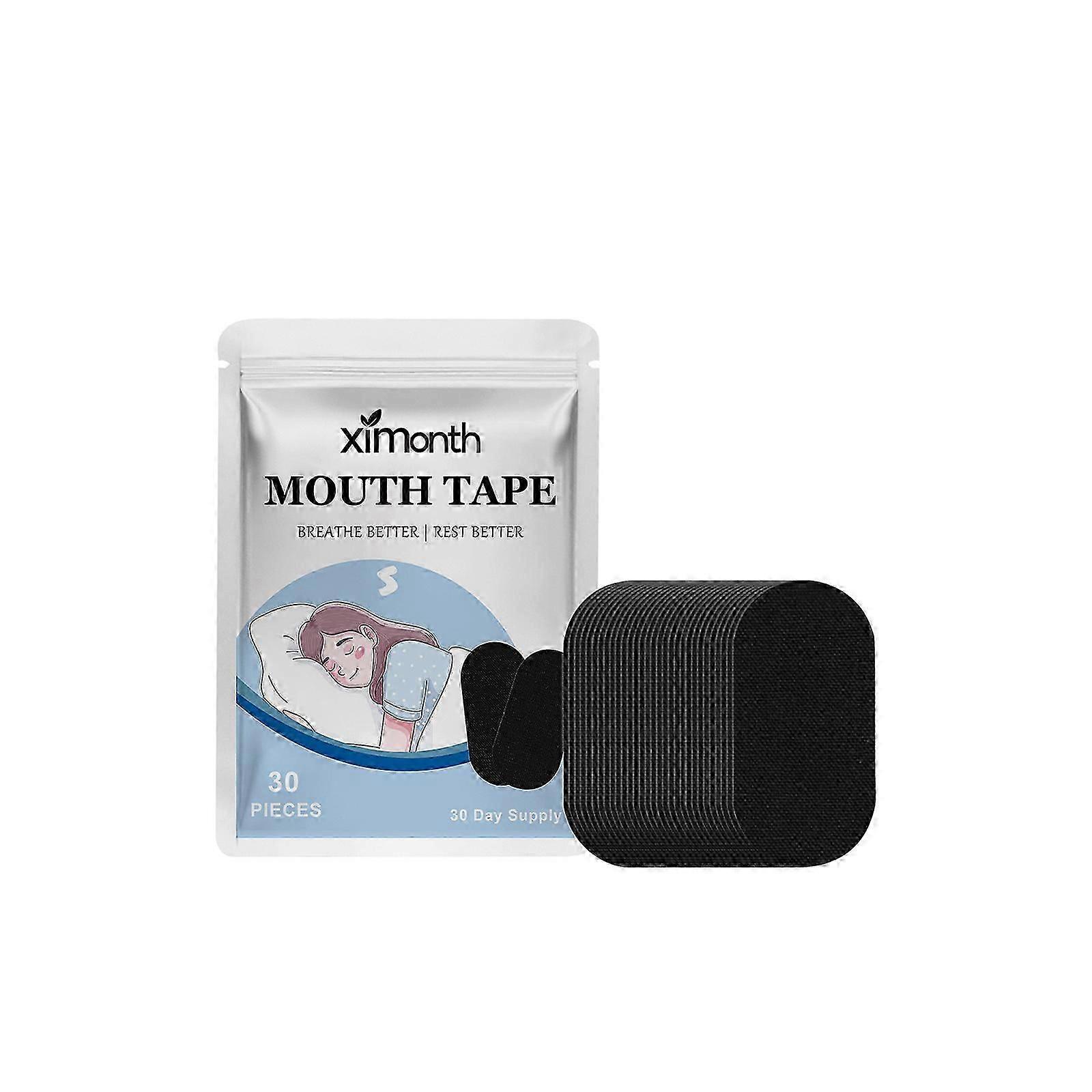 Ximonth anti snoring sleep patch, night time anti snoring care, comfortable sleep, physical ventilation, anti snoring patch