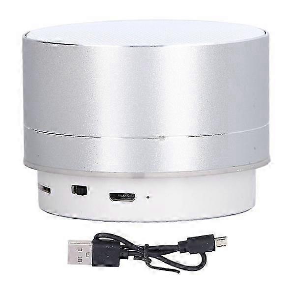 LED Bluetooth Speaker Mini Portable Memory Card Colorful Speaker Subwoofer USB Wireless Speaker for Birthday Gift Cs fast