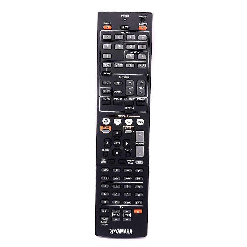 New RAV491 ZF30320 For YAMAHA AV Receiver Radio Remote Control RAV494 HTR-4066