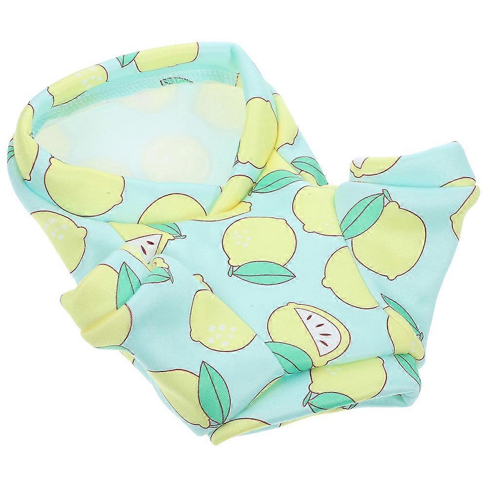 Warm Pet Hoodie Pet Clothes Outdoor Dog Costume Assorted Color M Size 15.7×13.8×11.8in Machine Washable 1Set