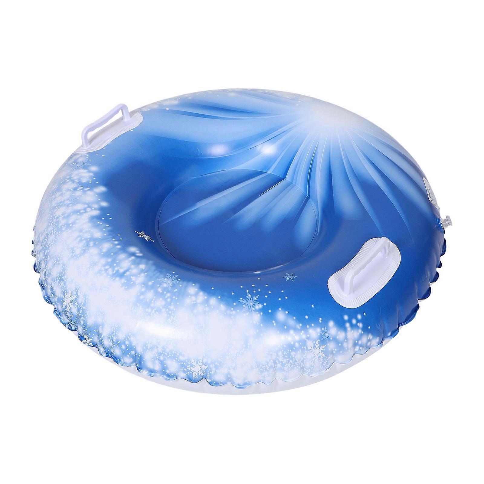 Inflatable Snow Tube for Kids Safe PVC Material Winter Fun 47.2 Inches