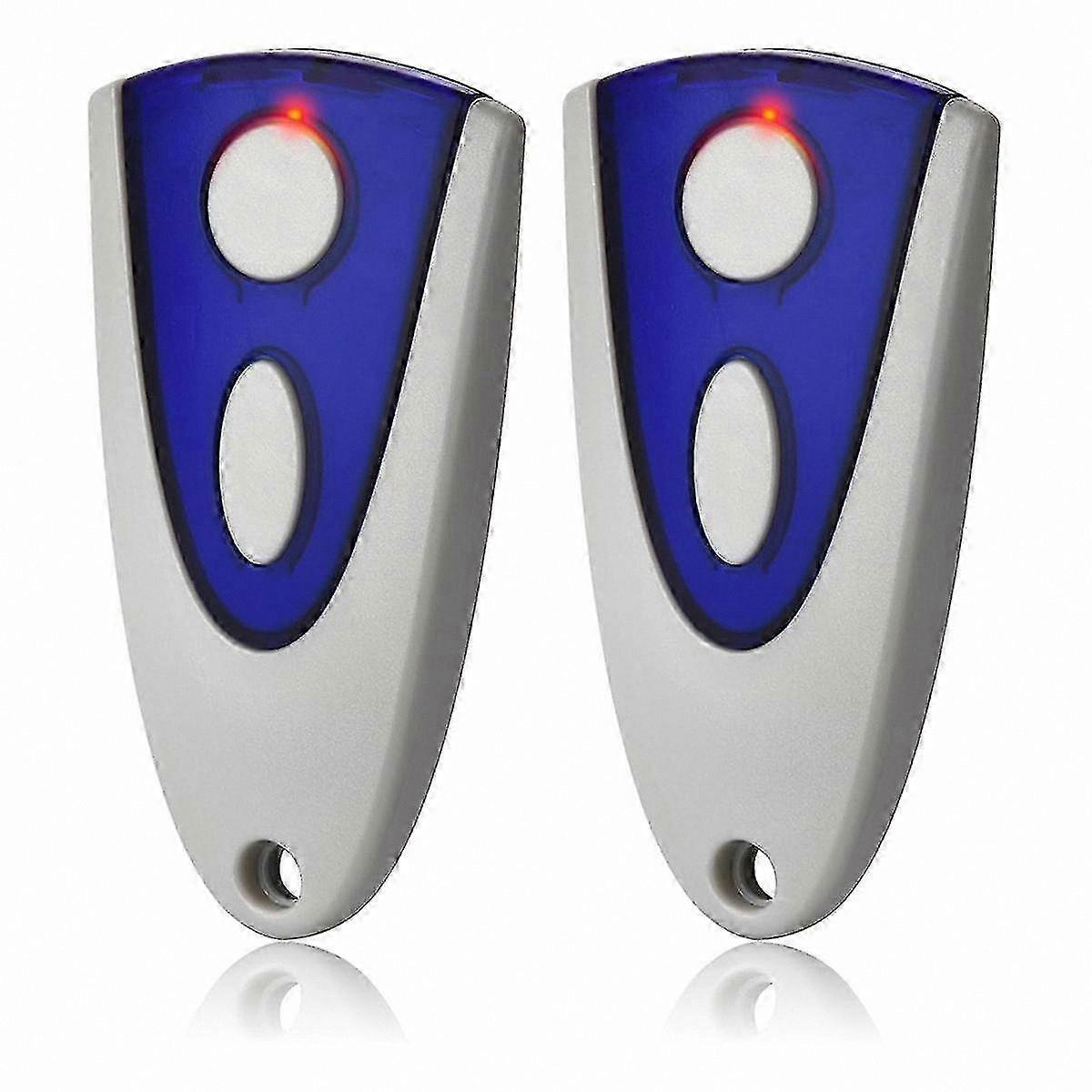 Universal Garage Door Opener Remote Control for 433.92MHz Systems (Pack of 2)