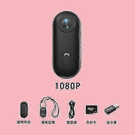 2025 Latest Model 128GB FHD 1080P Mini Body Camera, Wearable Action Camera, Thumb Size Han