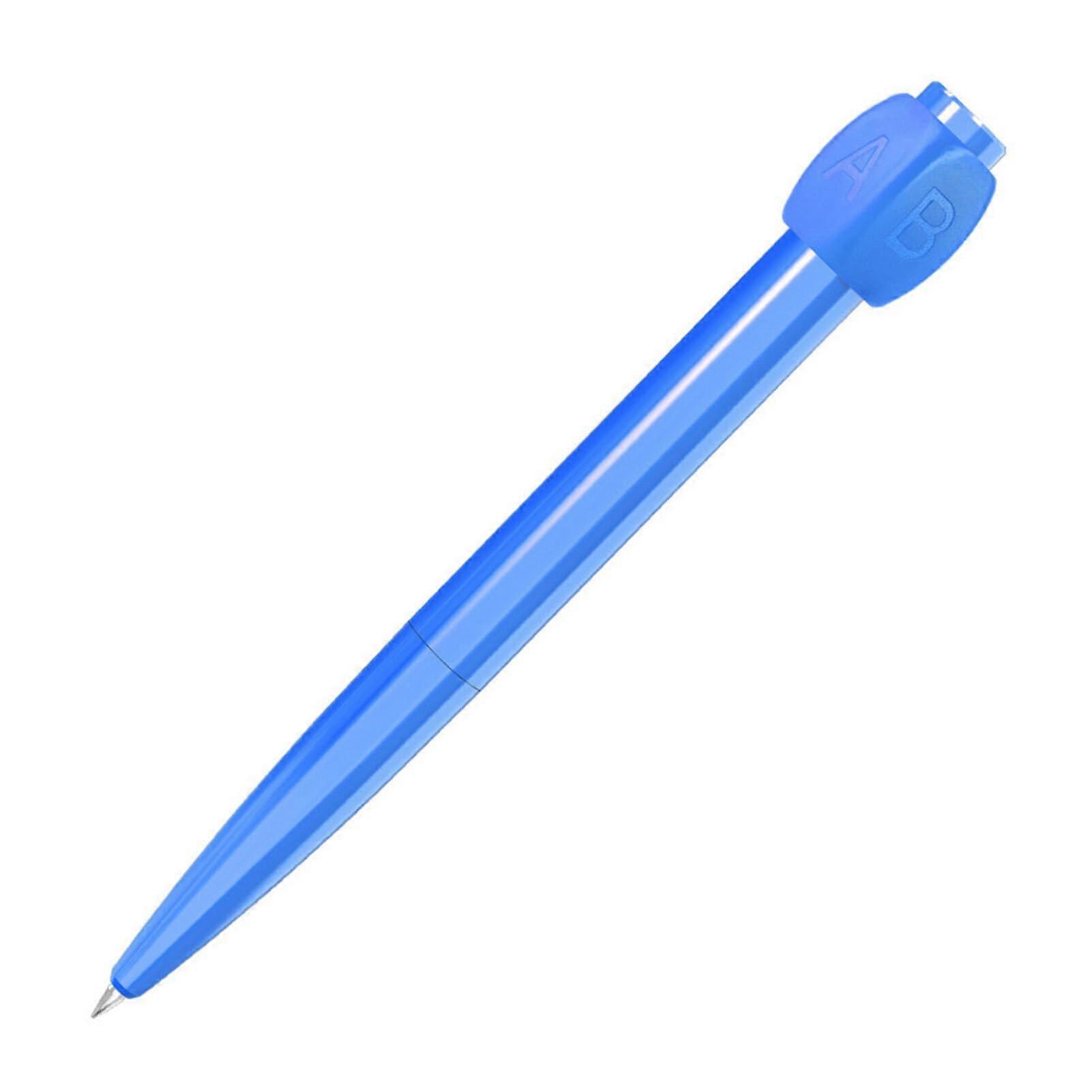 DecisionMaking Companion ABS Rotary Neutral Pen, Rotary Pen, Blue, Smooth Writing, For Decisive Actions