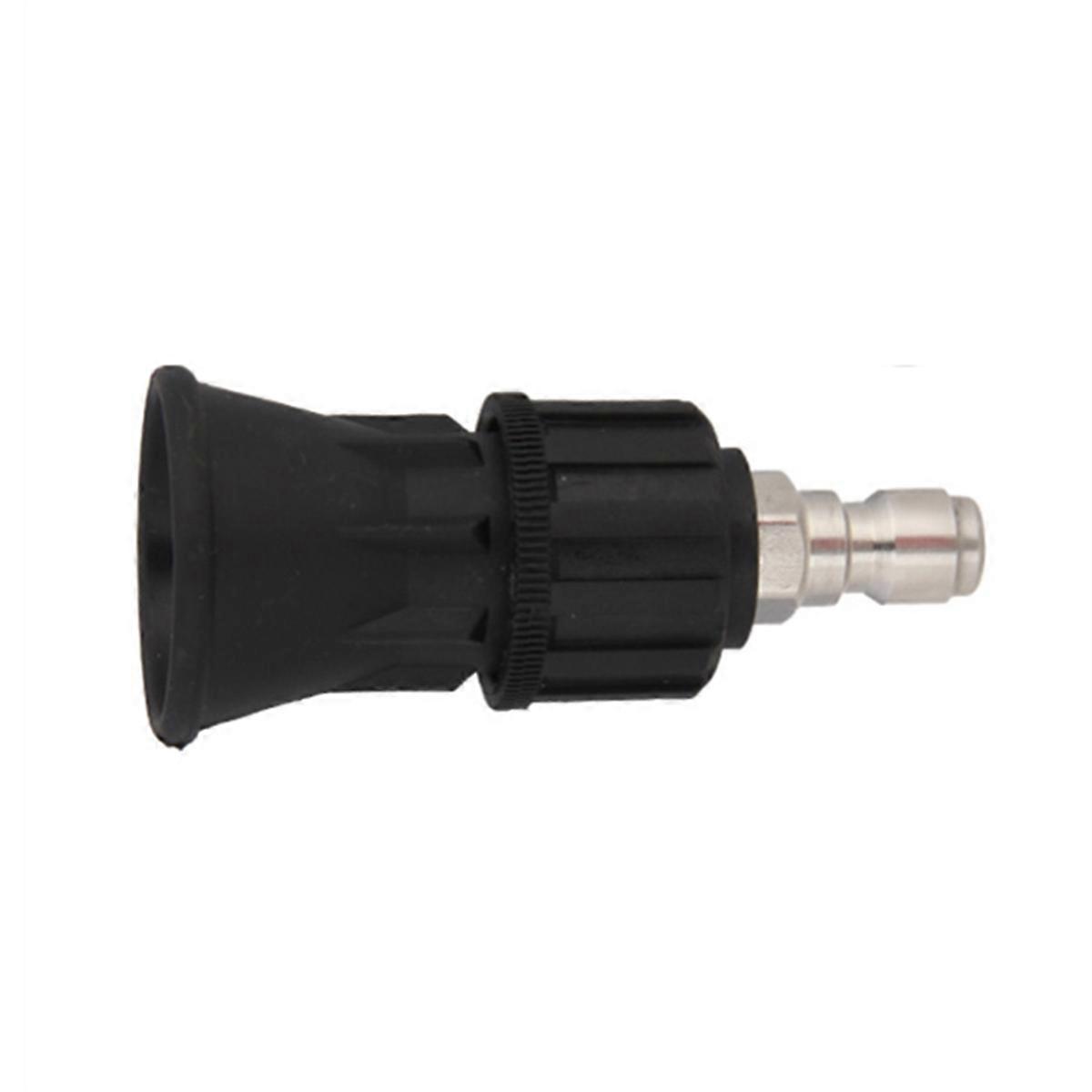 1/4 Quick Connect 40 Degree Pressure Washer Nozzle Guard Stainless Steel Pressure Washer Nozzle High-Efficiency Cleaning