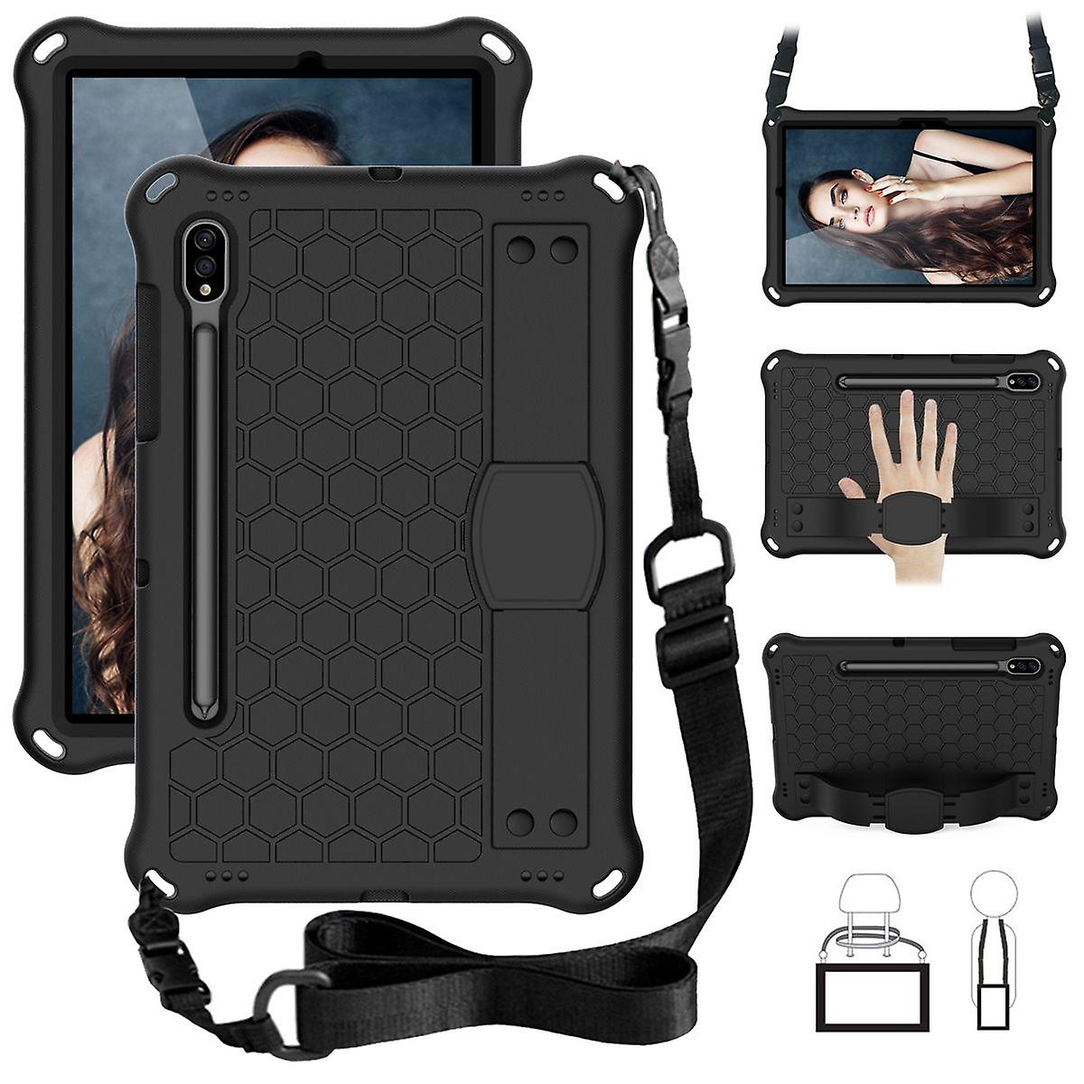 For Galaxy Tab S8 / S7 Deployable Outdoor Hybrid Case/Shoulder Strap