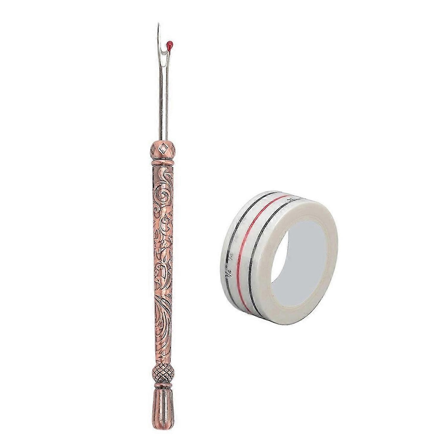 Seam Ripper and Thread Remover Kit,for Crafting, Sewing Rose Gold