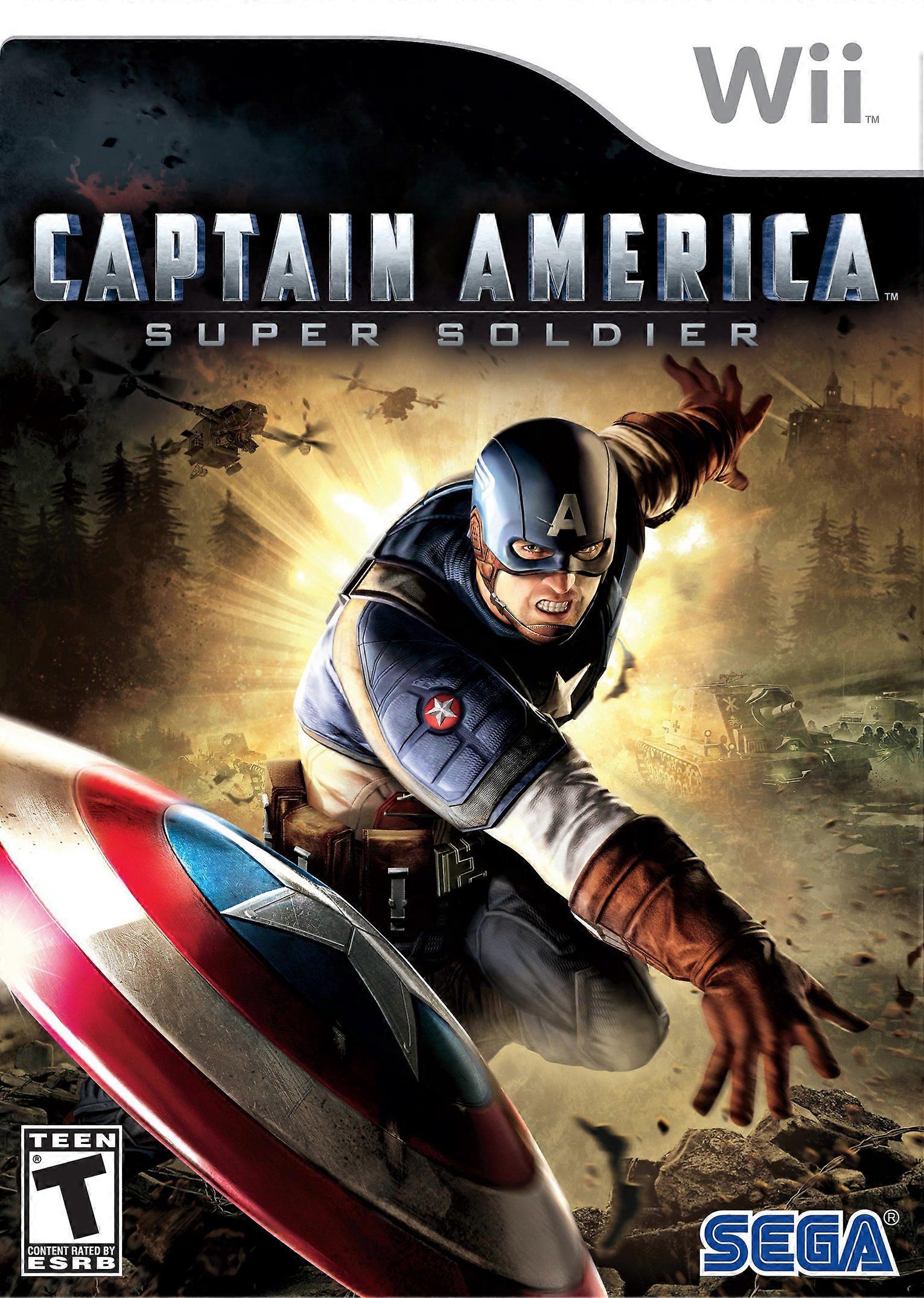 Captain America Super Soldier  Game -  - PAL - New & Sealed