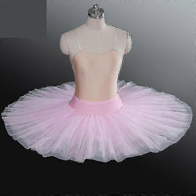 Professional ballet skirt, three colors of black white red, sizes from S to XXL, five-layer design