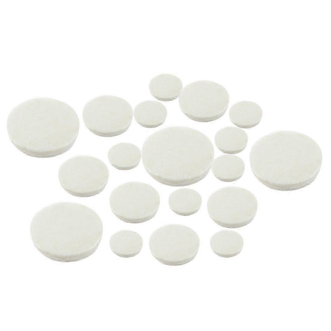 Clarinet leather pads 17-piece set with different sizes durable precision accessories
