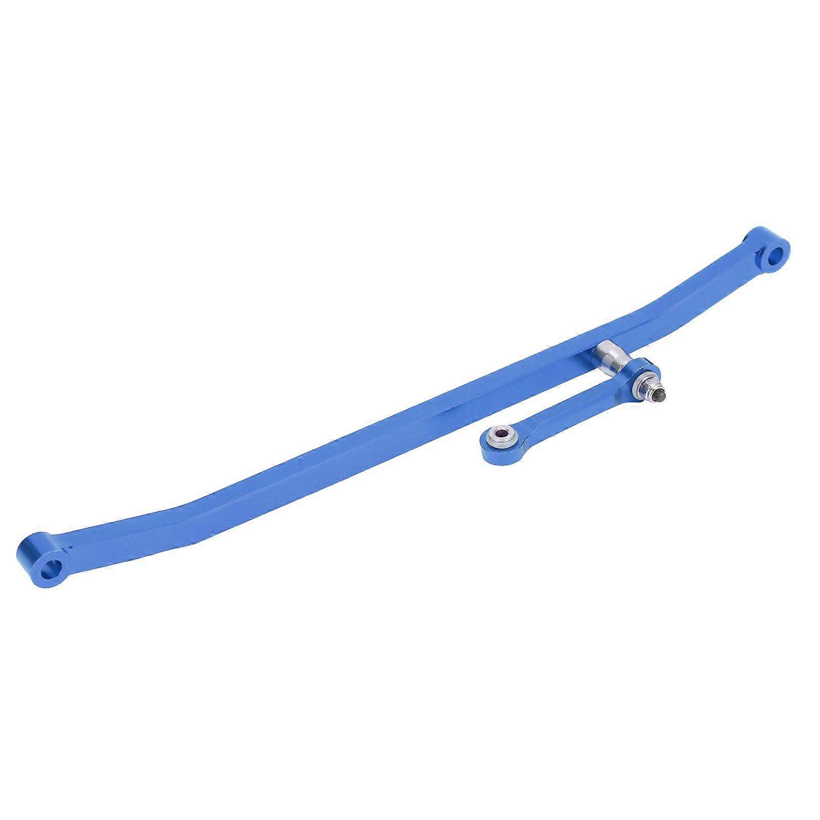 Aluminum Alloy Steering Rod Linkage Rod Set for LOSI LMT SOLID AXLE 1/8 RC Car RC AccessoryBlue