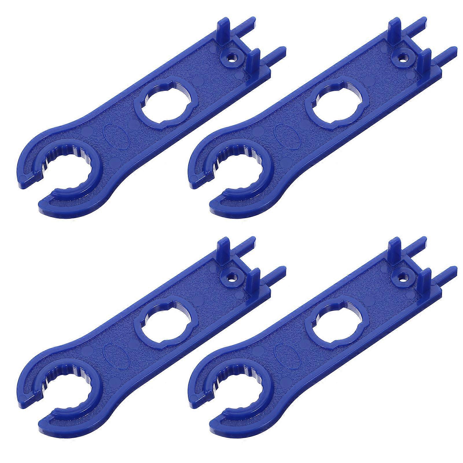 Solar Panel Connector Tool for Extension Wire Assembly 4Pcs Blue Pbt