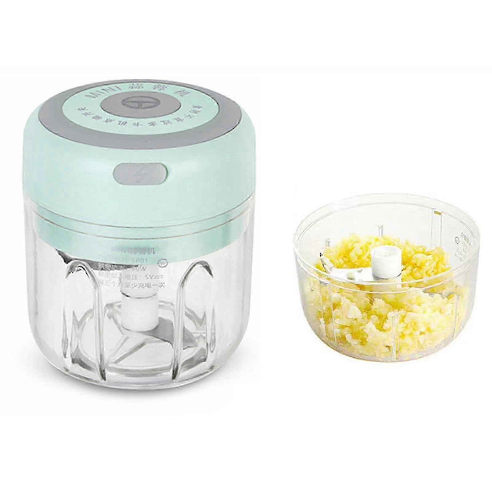 100ML/250ML Wireless Garlic Pounder Multi-Purpose Cordless Meat Grinder for Guacamoles Potatoes