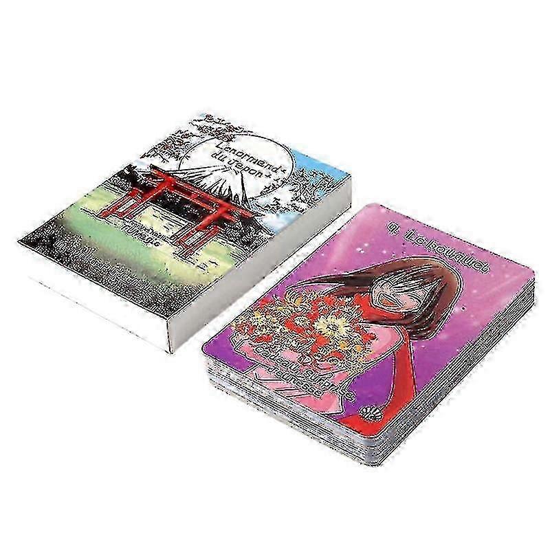 36cards Oracle Deck Family Party Fun Tarots Lenormand Du Japon Tarot Board Game English Version Tarots Oracle Card For Beginners
