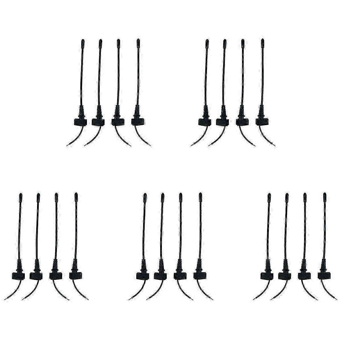 20 Pcs Microphone Antenna Suitable for EW100G2/100G3 Wireless Microphone Bodypack Repair Mic Part Re