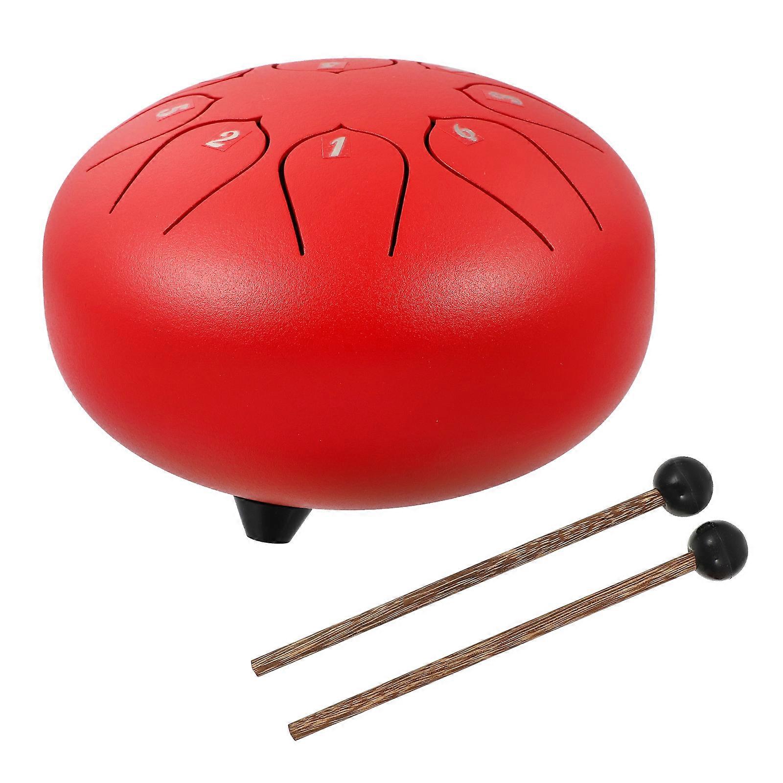 8-Tone Ethereal Drum Lotus Model Drum for Music Use 1Set Portable