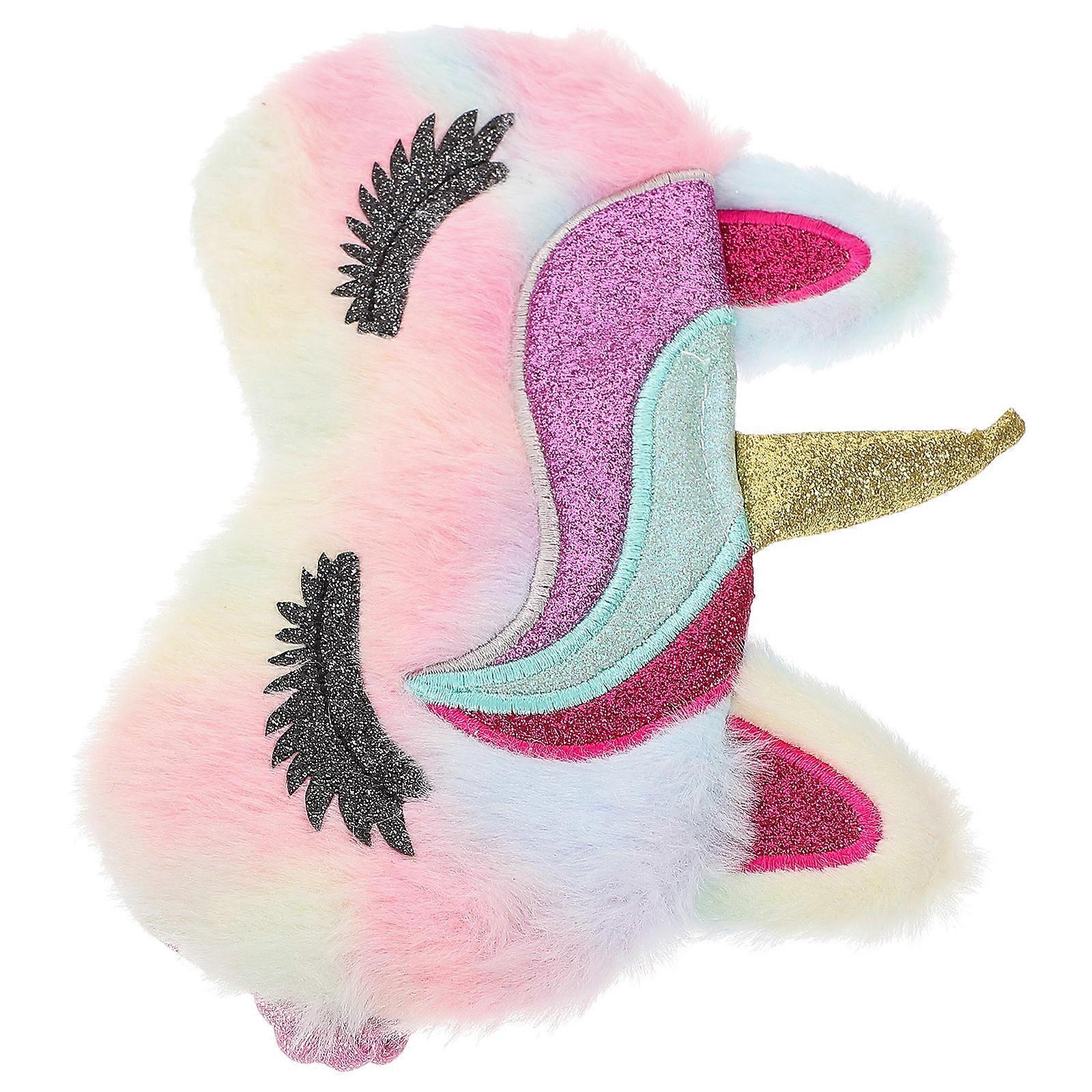 Cartoon Eye Mask for Sleeping Plush Eye Mask 2Pcs Portable Sleep Cover