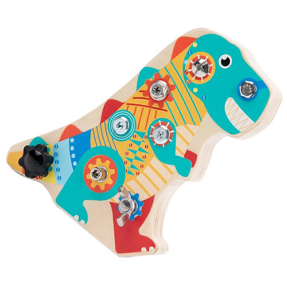 Reusable Kids Plaything Wooden Screwdriver Board for Learning 2Sets