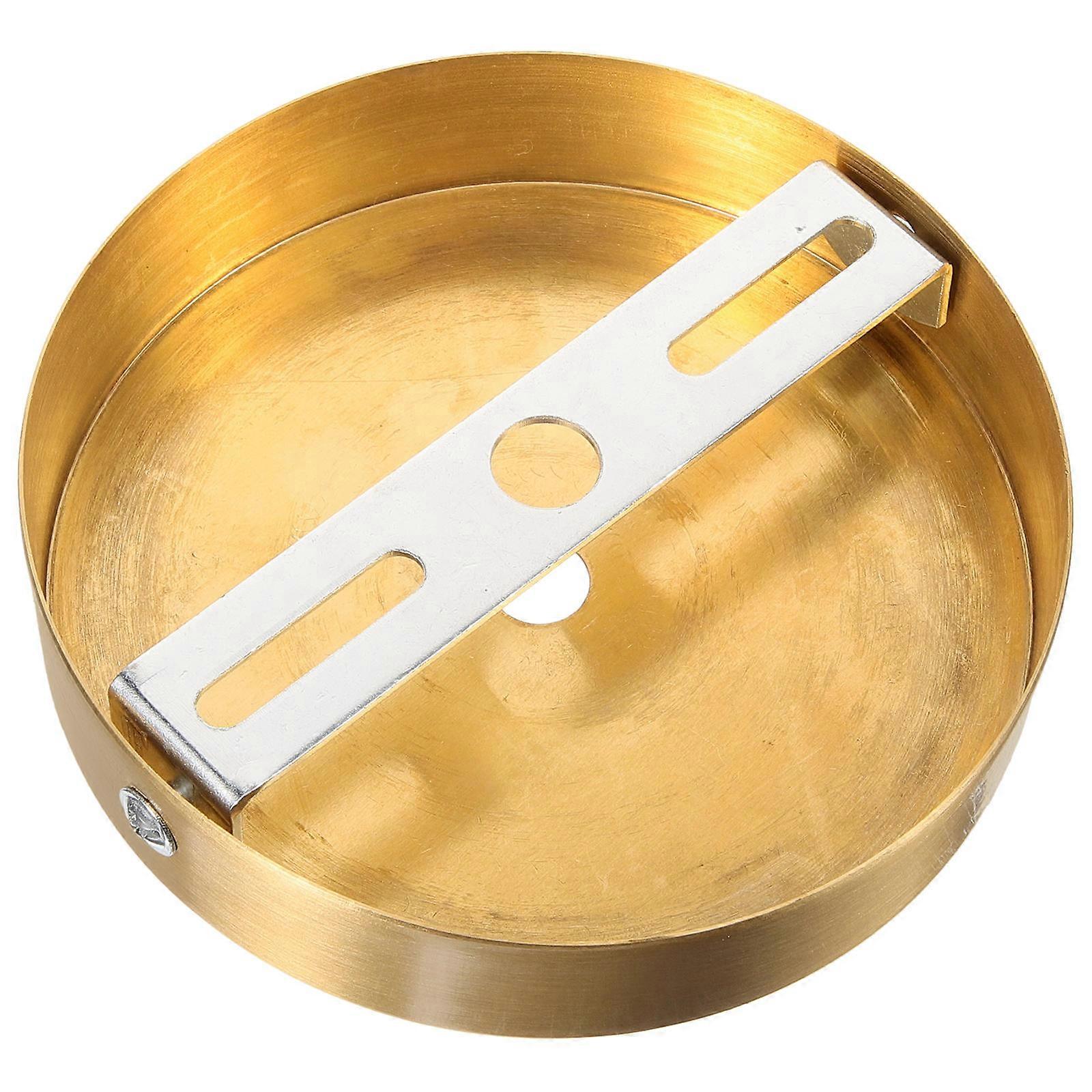 Golden Light Fixture Mounting Bracket for Ceiling Cover Plate 4Sets Collection