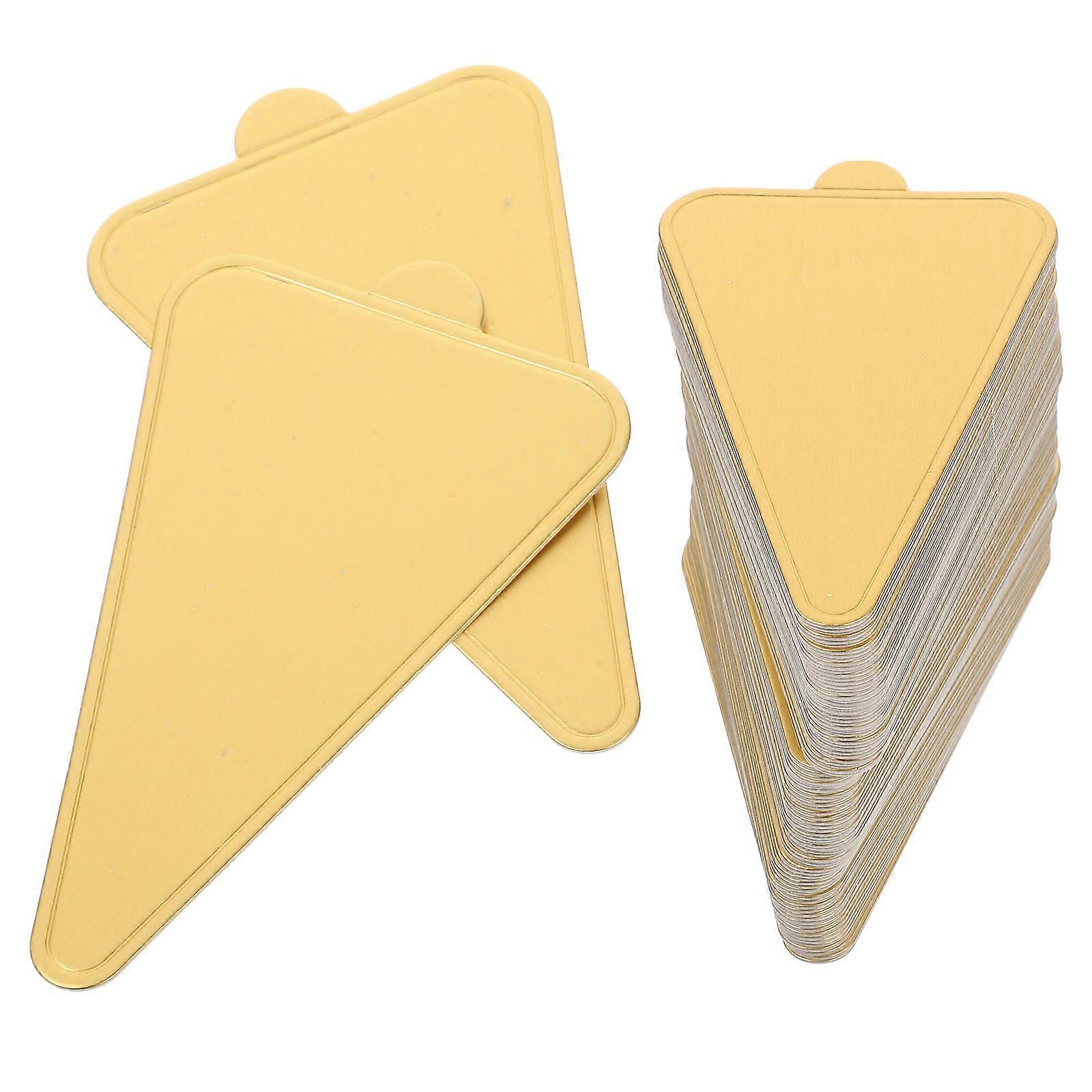 Cardboard Cake Boards 100 Sheets Mini Size For Bakeries Golden Color Perfect For Engagements And New Year Celebrations Functionality Included
