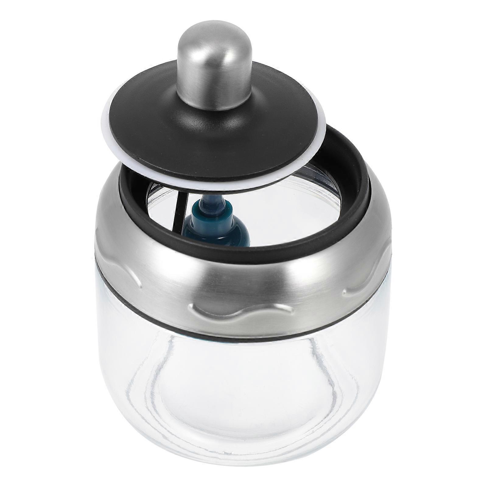 Household Condiment Glass Bottle Useful for Storage 3Pcs Included