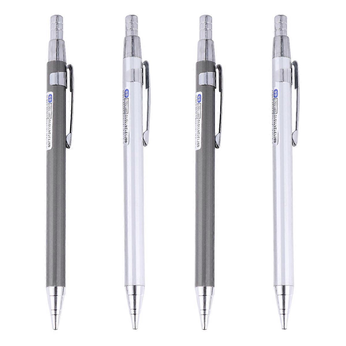 Pencil Core Refill 12 Pcs Break Resistant School Writing Tasks Retractable Point Assorted Color
