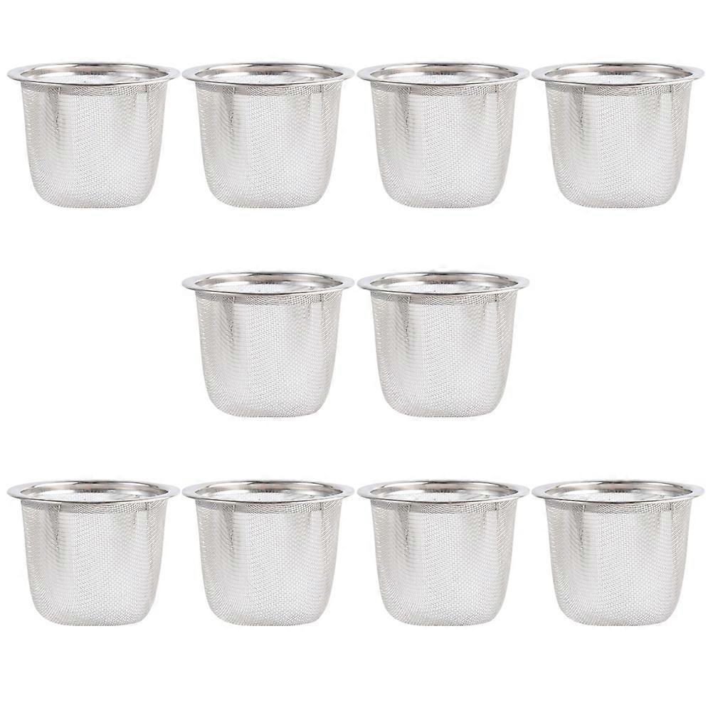 Fine Mesh Tea Strainer Stainless Steel Tea Filter for Home Use 40Pcs