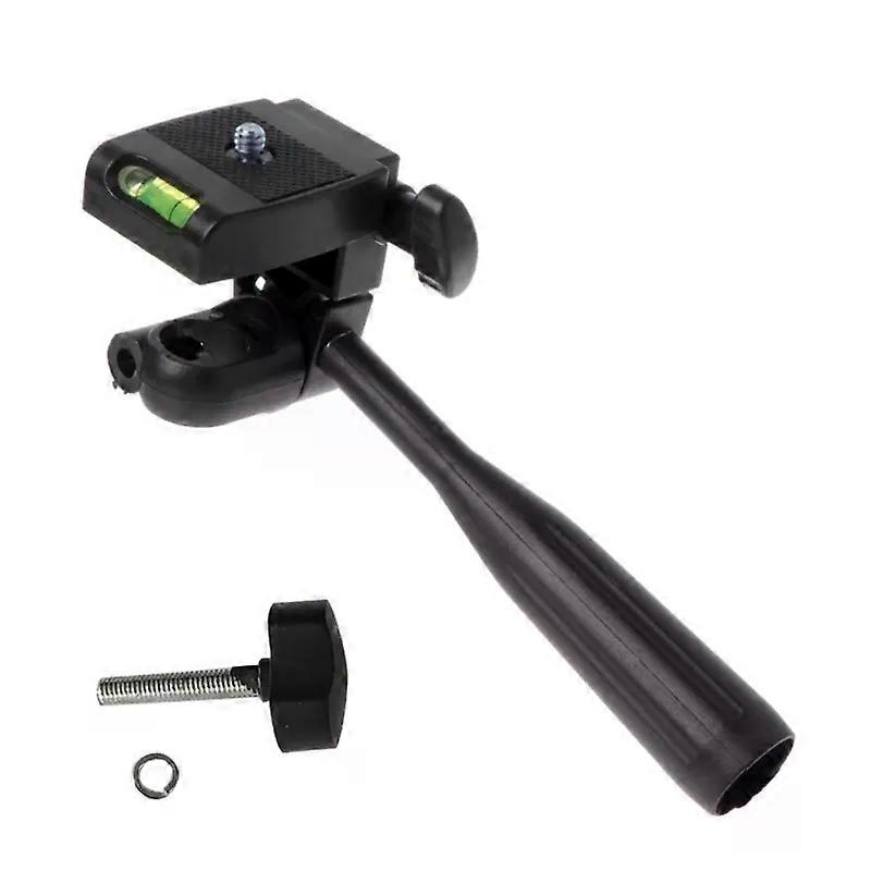 Professional Level Meter Plate Tripod for Head Plastic Adapter Accessory with Arm Bracket