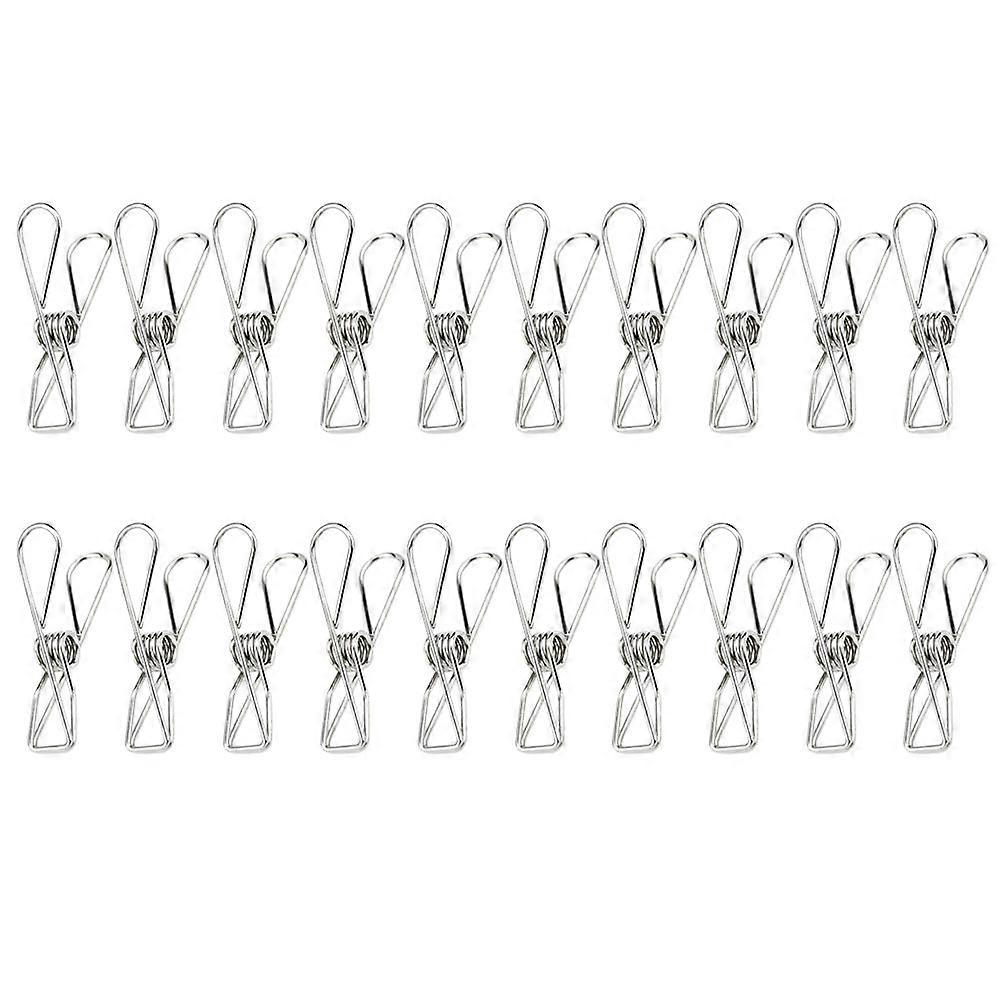 Snack Bag Clips 100 Pcs Kitchen Food Packing Sealing Clips Rectangular Shape Refrigeration Compatible