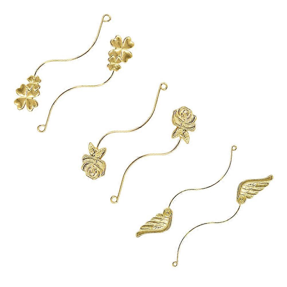 Fake Eyelash Display Shelves Eyelash Auxiliary Tool 6Pcs for Women Use