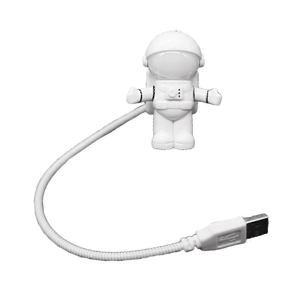 Table Lighting Astronaut Pattern USB Night Light for Illuminating 2Pcs