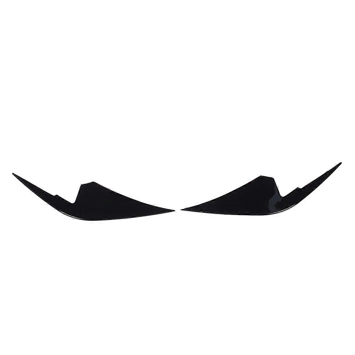 1 Pair Front Bumper Vent Spoiler Canard Decorative for 
