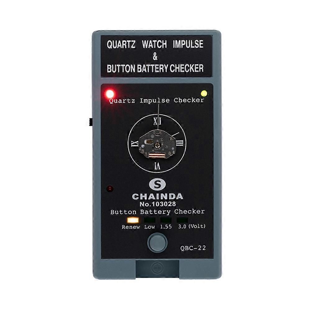 Quartz Movement Watch Tester Quartz Pulsed Watch Button Battery