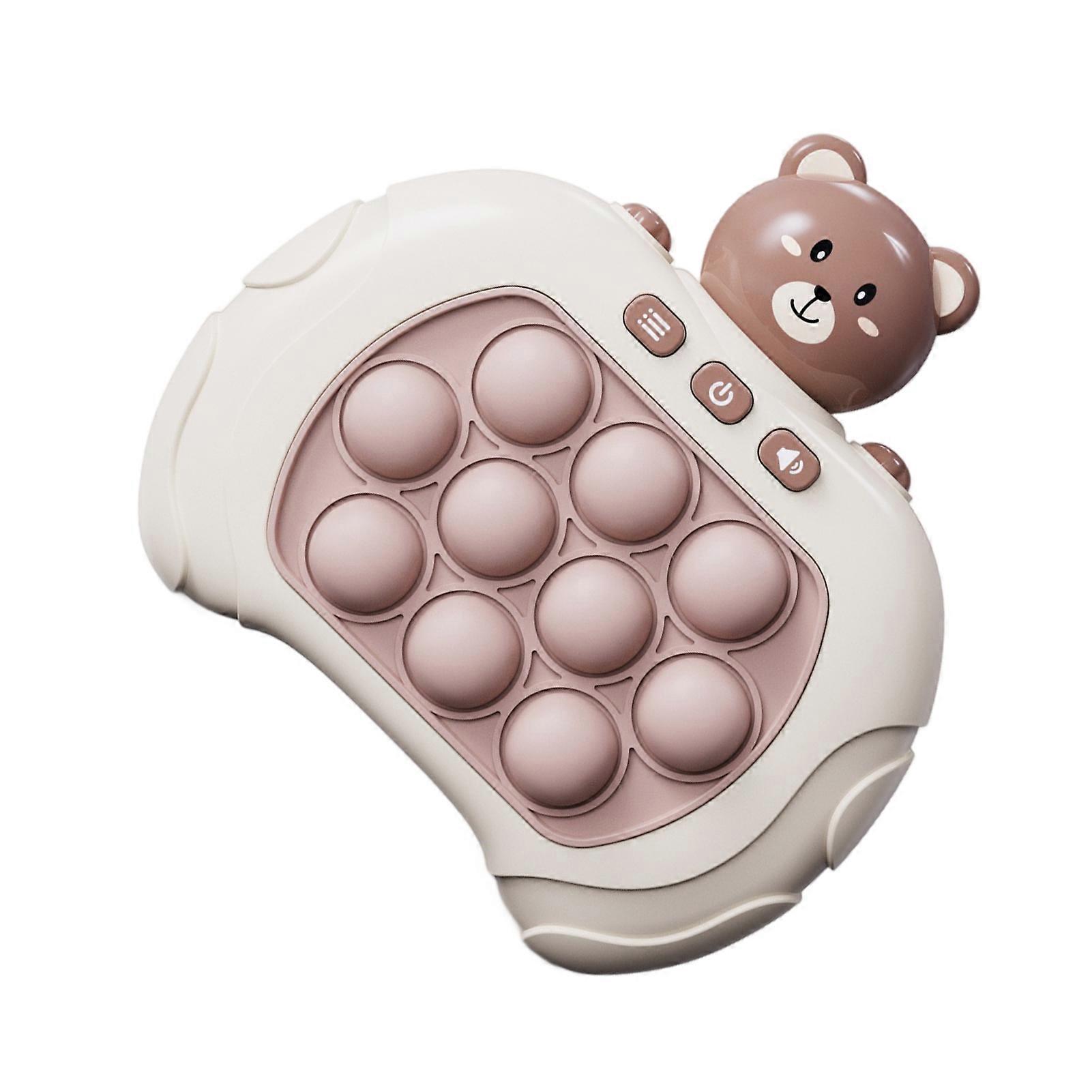 3pcs/set Lightweight And Easy To Carry Push Bubbles Game Machine For Kids Quick Push Bubbles Toy