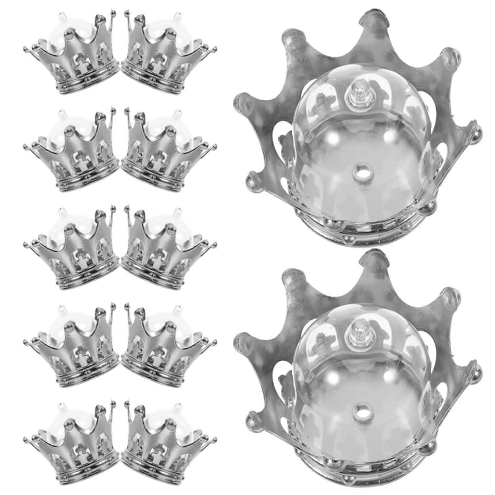 Silver Candy Box for Candy 12Pcs Decorative Party Treats