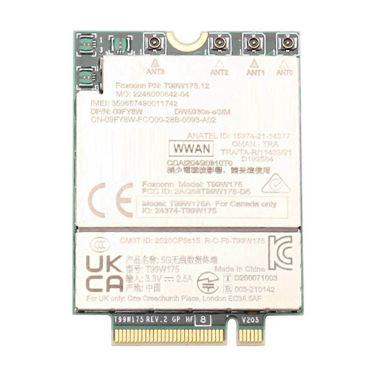 T99W175.12 DW5930e X55 5G Module 1R4FV DP for Laptop 5430 7330 7430 7760 9420 9520