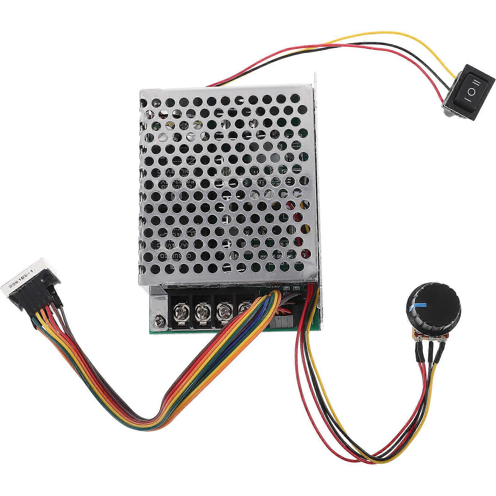 Brushed Esc Motor Driver Controller for Machine Use Silver Color