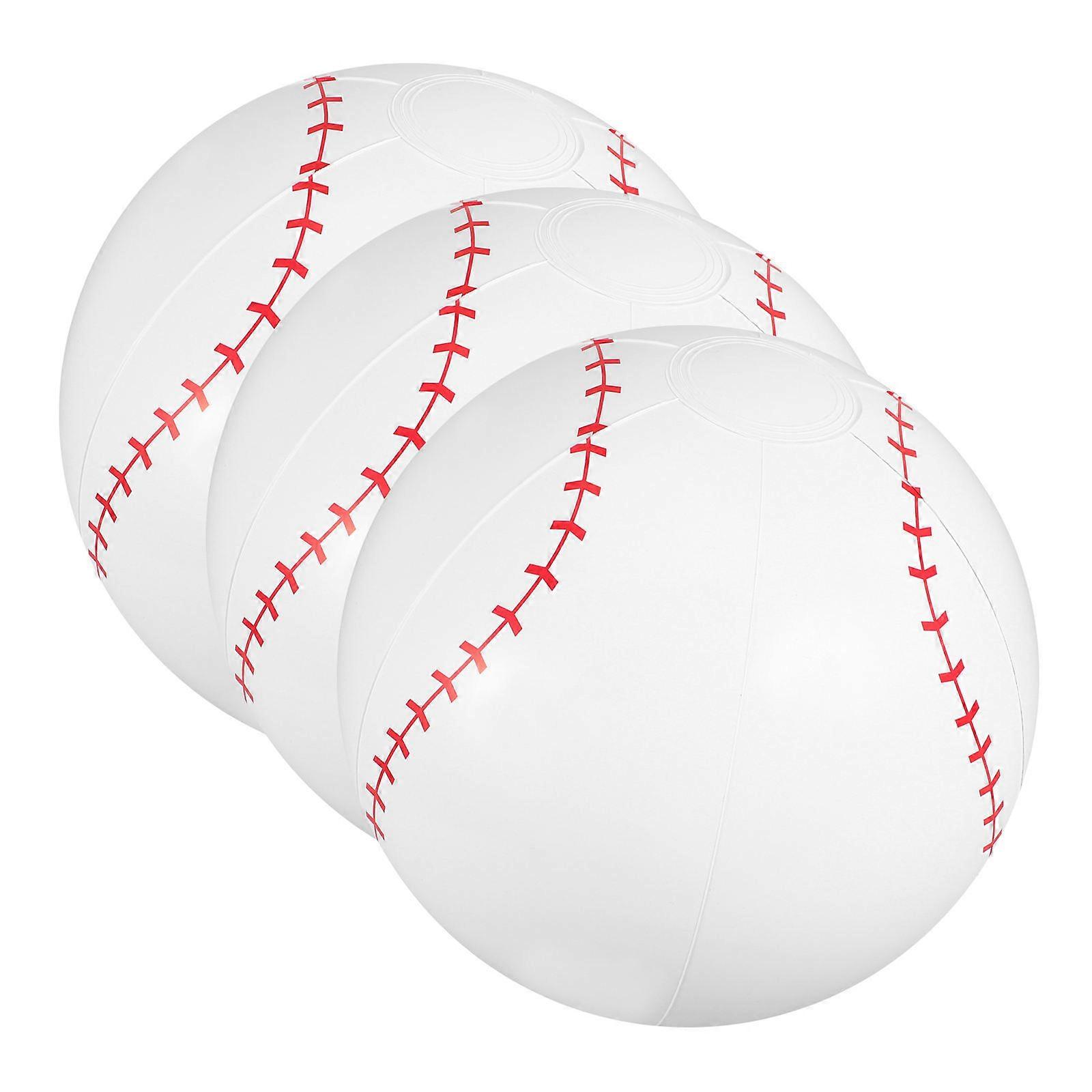 3pcs Inflatable Balls Perfect For Catching And Bouncing In Summer Backyard And Beach PVC Material