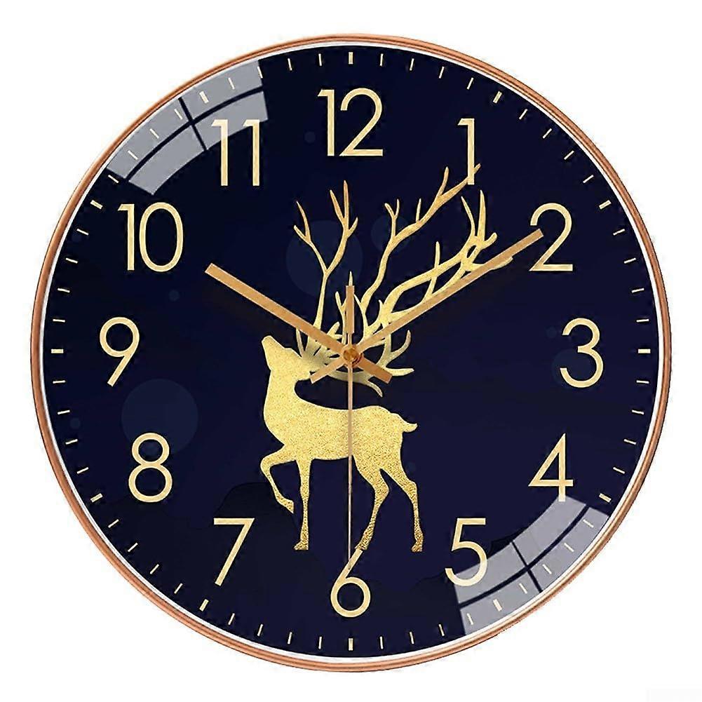 Acrylic Quartz Wall Clock 8Inch, Modern Design, Decor, Accurate Quartz Movement, Easy Time Reading From Distance (A)