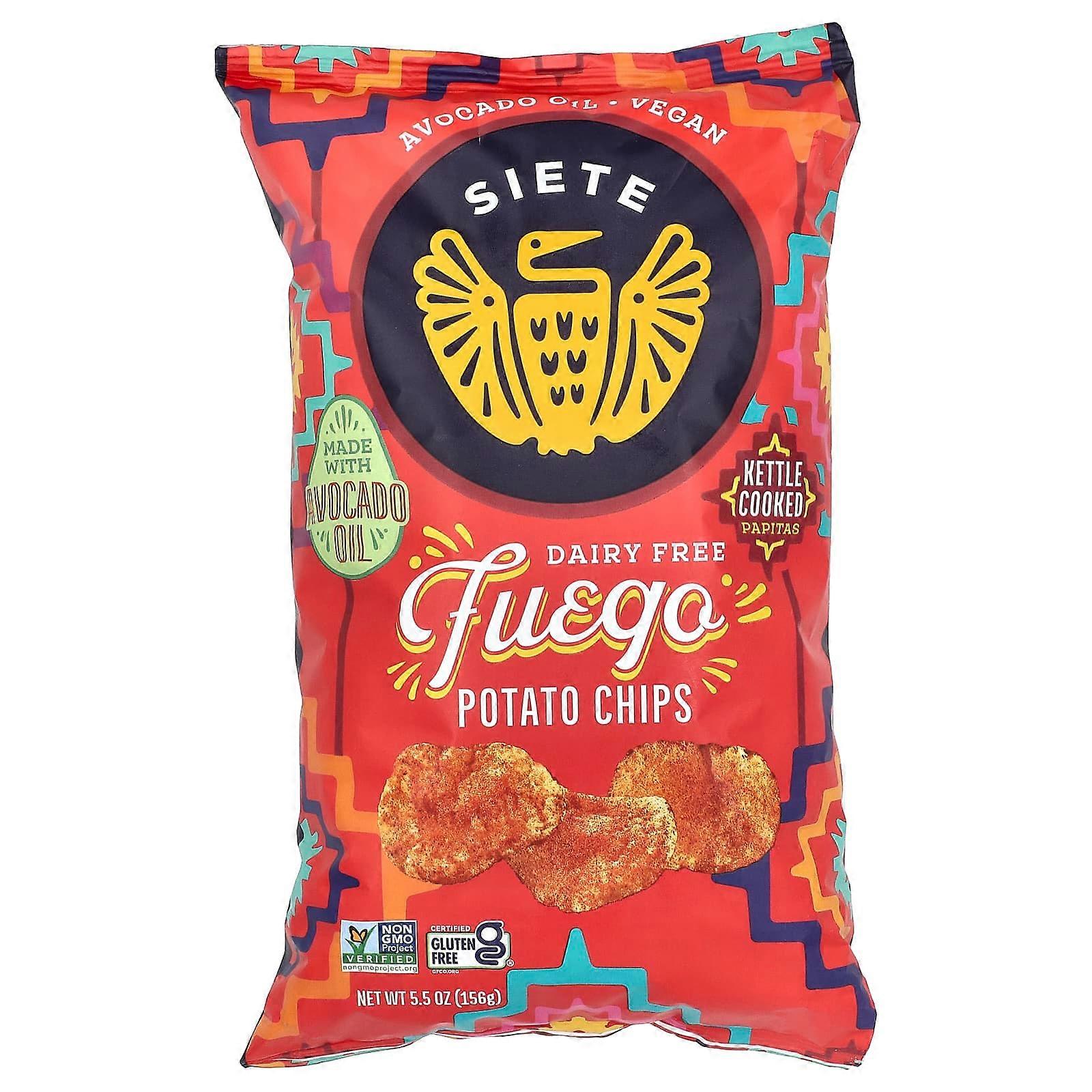 Potato Chips, Fuego , 5.5 Oz (156 g)