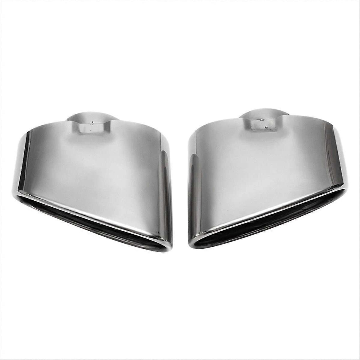 Car Exhaust Tips Dual Tailpipe Muffler Pipe Cover for X5 E70 E53